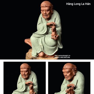 BỘ TƯỢNG THẬP BÁT LA HÁN - SỨ PHẬT SƠN CAO CẤP